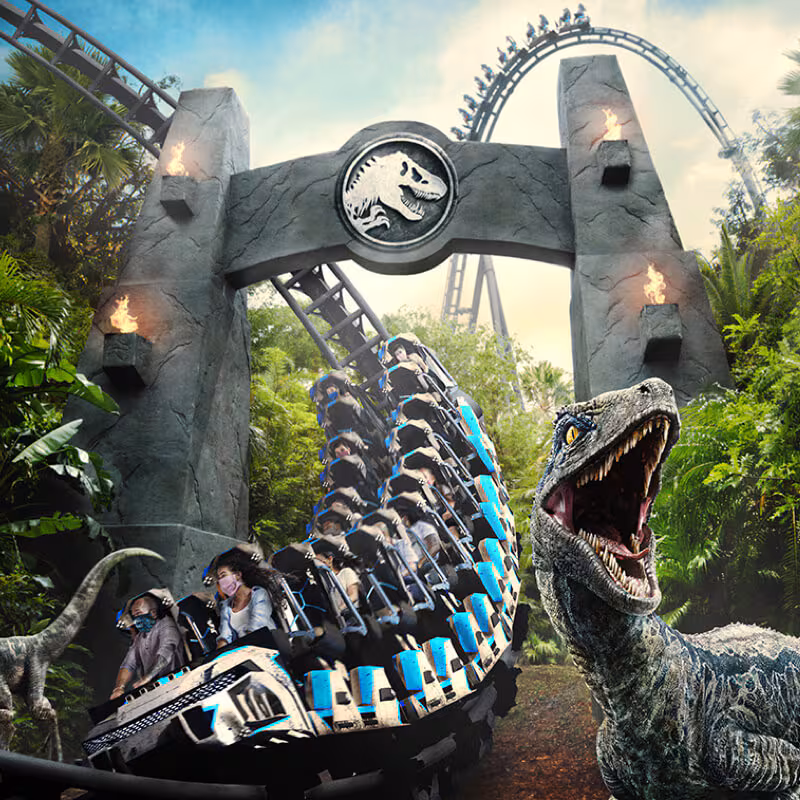 Jurassic World VelociCoaster